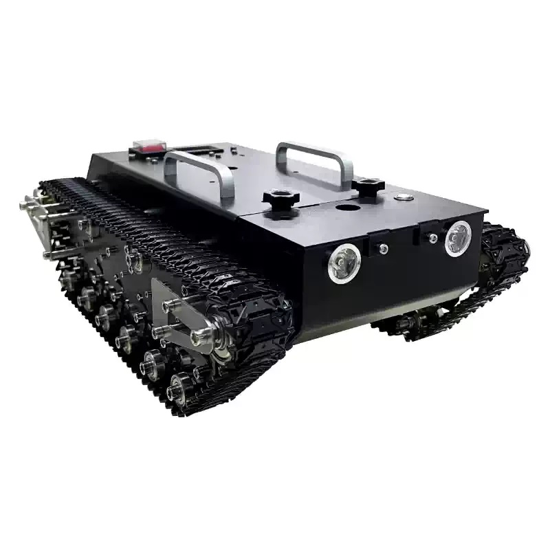How Does All-Metal Suspended Tracked Chassis Cut R&D Costs For University Labs & Robot Startups?