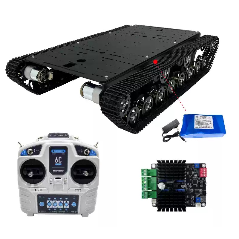 4WD Tracked & Mecanum Wheel Robot Chassis Kit