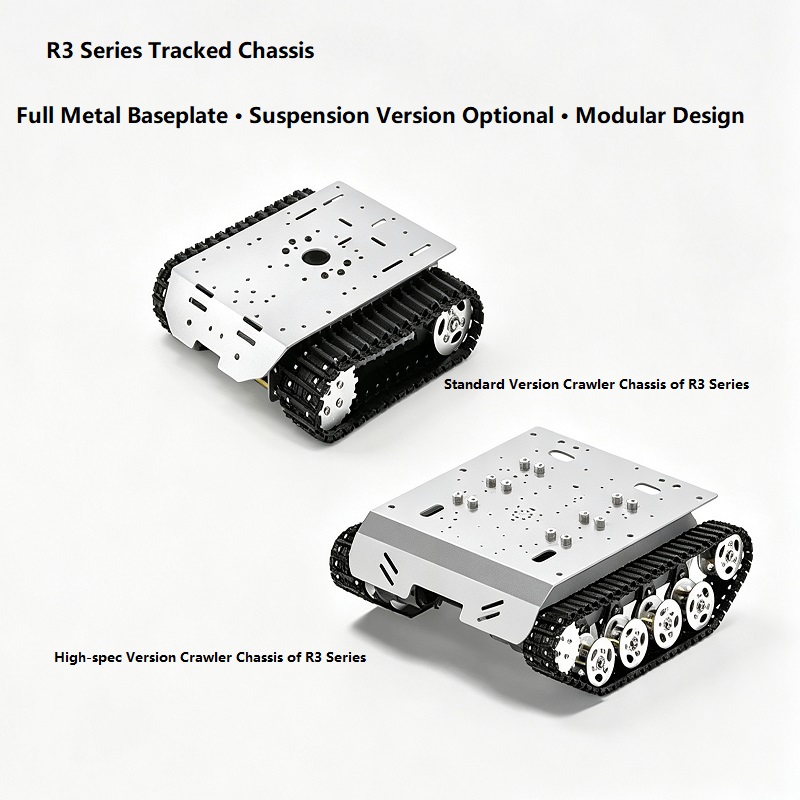 All Metal Tank Tracked Robot Chassis