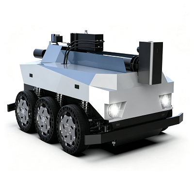 Explosion Proof Six Wheel Wheeled Chassis