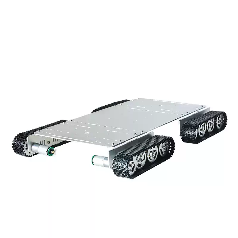 Four-wheel Drive Heavy Load Tracked Tank Robot Chassis