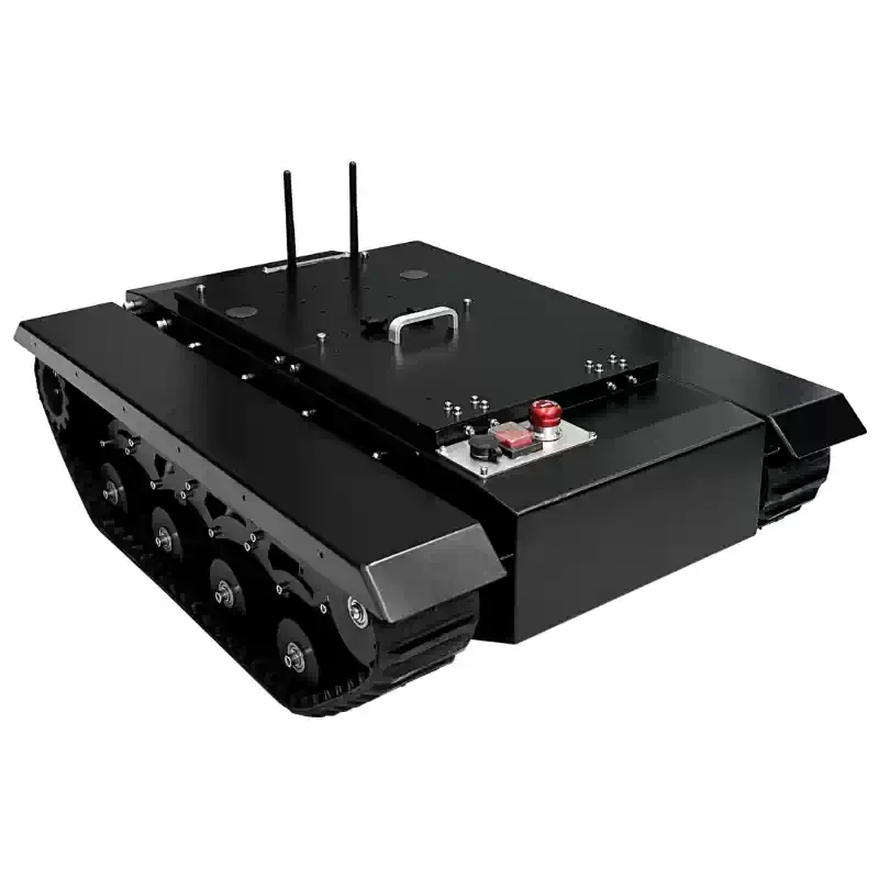 Industrial Rubber Tracked Robot Chassis All-Terrain