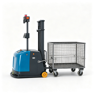 Self-guided Tow Tractor Workshop Delivery Robot
